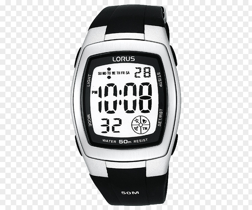 Watch Lorus Chronograph Seiko Digital Clock PNG
