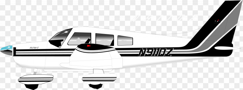 Aircraft Light Propeller Air Travel Model PNG