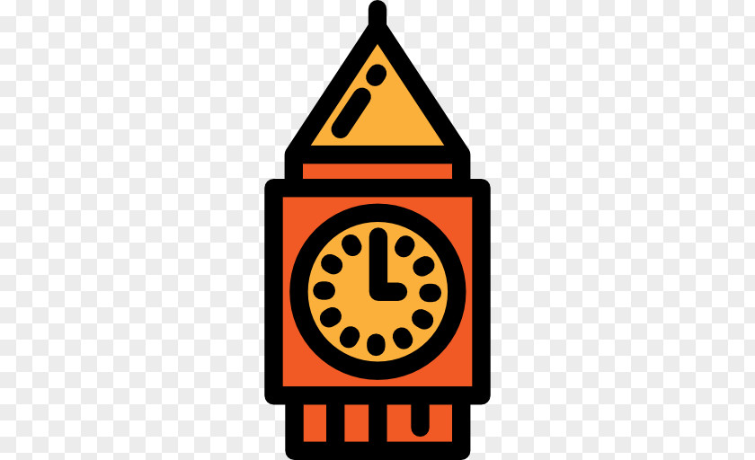 Clock Big Ben Monument Landmark Icon PNG