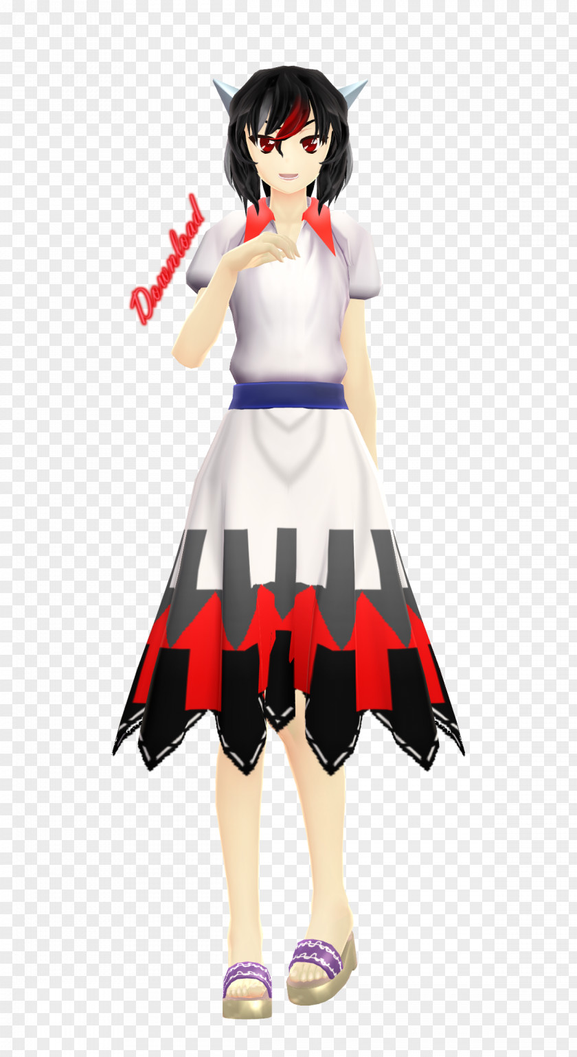 Mmd T Shirt MikuMikuDance Touhou Project Download DeviantArt Costume PNG