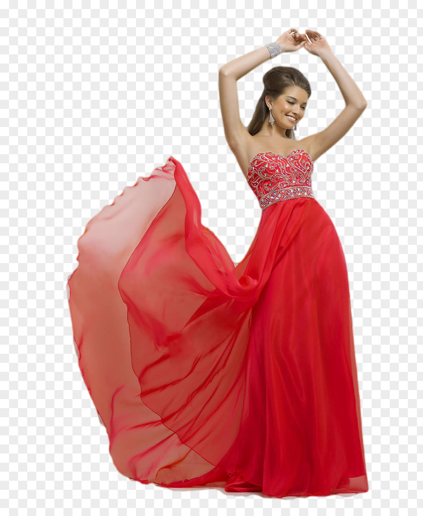 Prom Strapless Dress Formal Wear Gown PNG