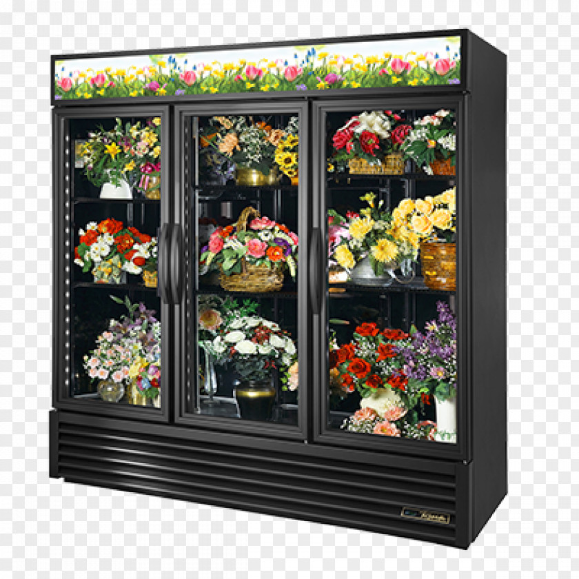 Refrigerator Merchandising Flower Glass PNG
