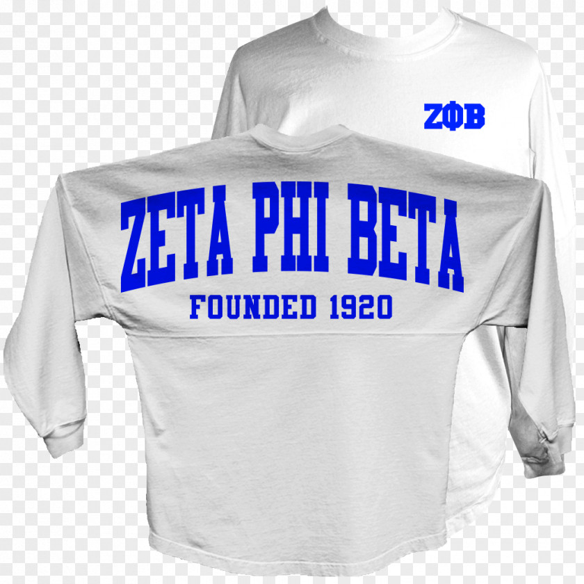 Zeta Phi Beta T-shirt Alpha Sports Fan Jersey PNG