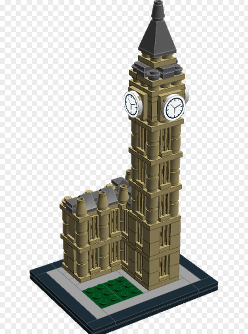 Big Ben Lego Digital Designer Tower Building Fallingwater PNG