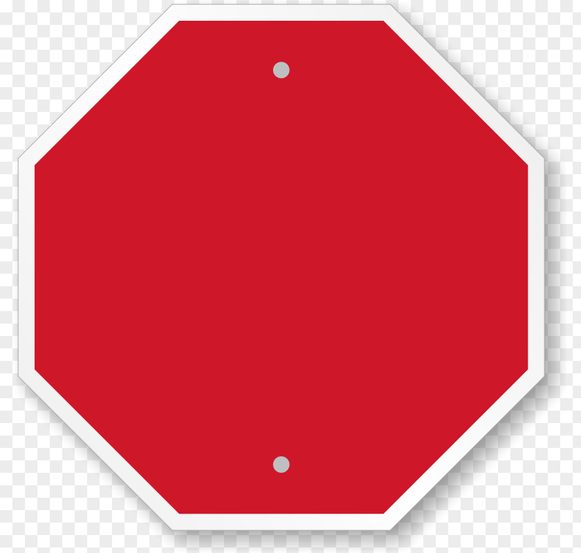 Blank Stop Sign Angle Font PNG