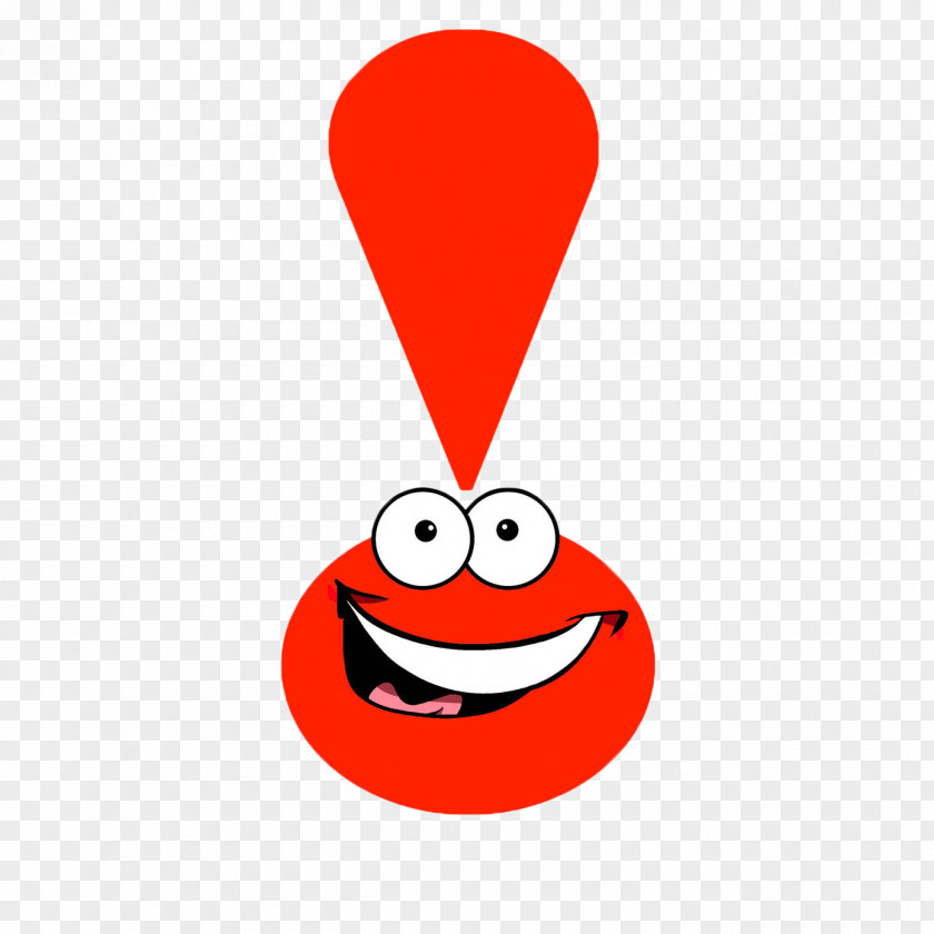 Cartoon Face Red Exclamation Mark Stock Photography PNG