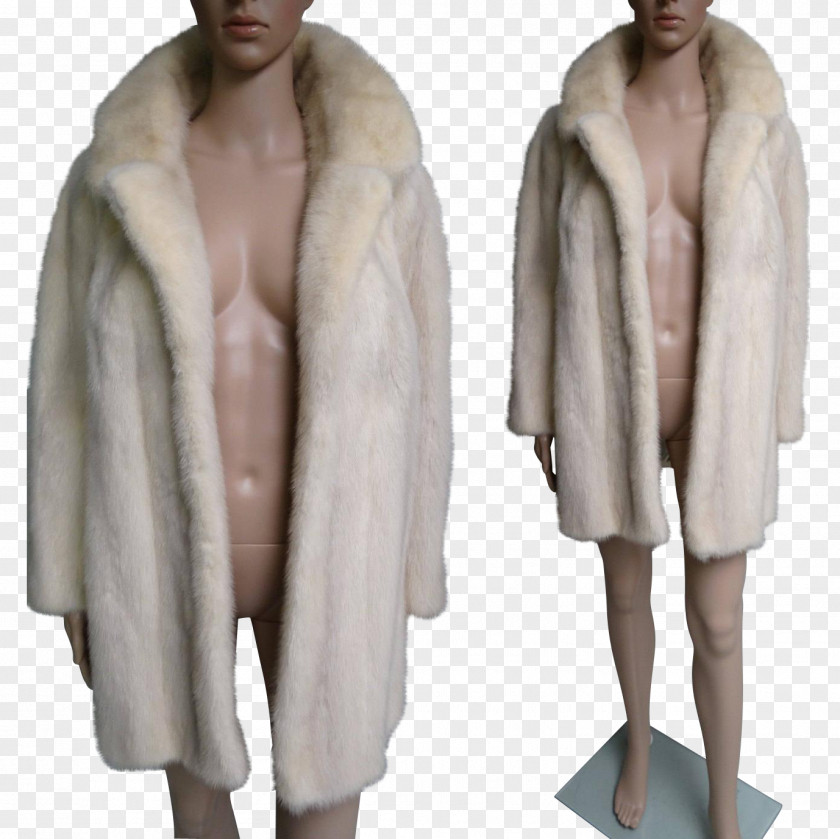 Fur Clothing American Mink Coat PNG