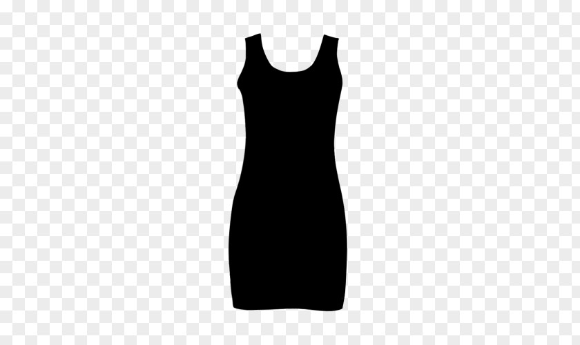 Little Black Dress Shoulder Sleeveless Shirt PNG