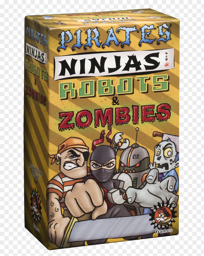 Ninja Zombies!!! Lowriders Comeback 2 : Russia Pirates Ninjas Robots & Zombies Board Game PNG