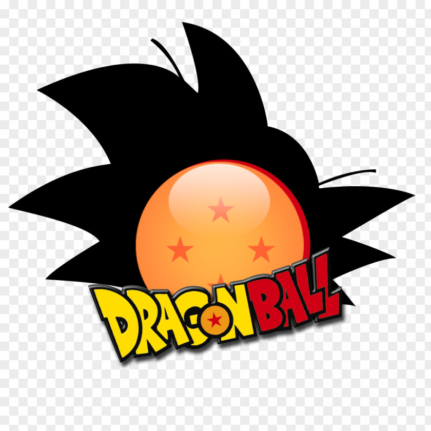 Dragon Ball Logo Super Saiyan Silhouette PNG