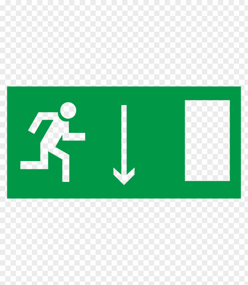 Extinguisher Icon Exit Sign Emergency Sticker Evacuation PNG