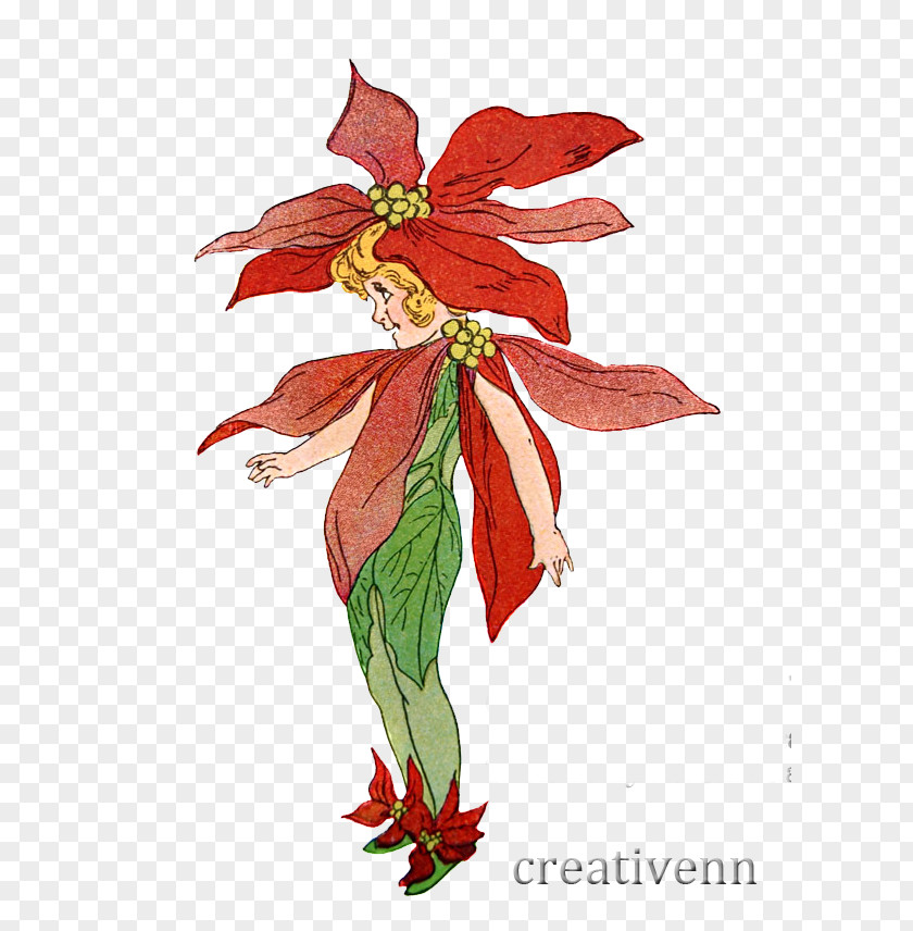 Flower Fairies Clip Art PNG