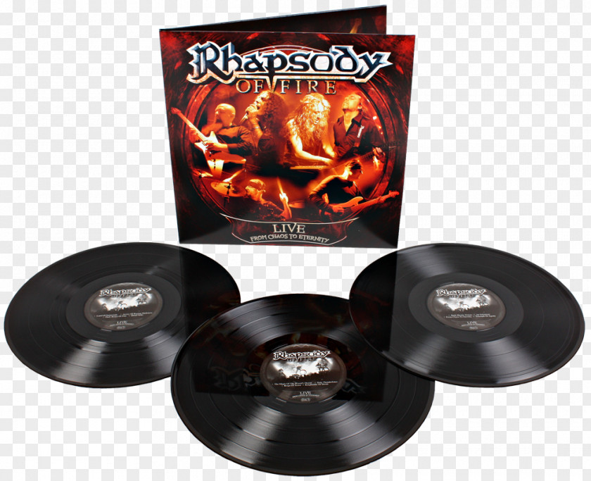 From Chaos To Eternity Compact Disc AFM Records GmbHDnes Rhapsody Of Fire Live PNG