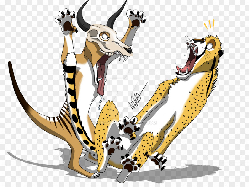 Giraffe Cat Cheetah Mammal Art PNG