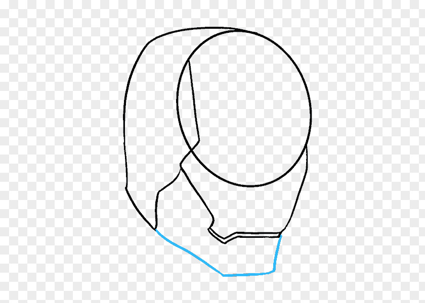 Iron Man Sketch Nose Circle Angle PNG