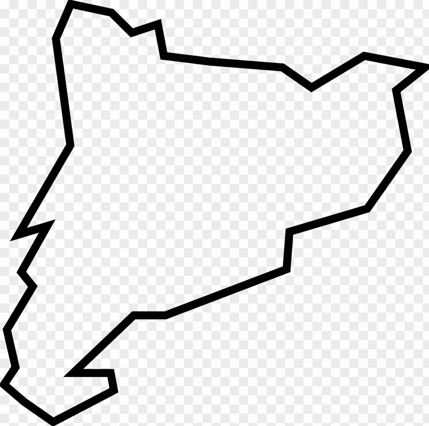 Map Sketch Catalonia Clip Art PNG
