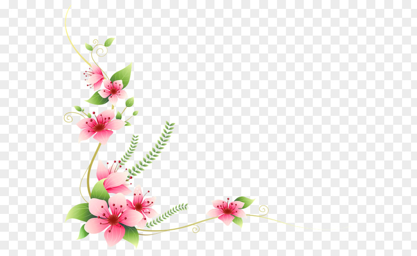 Page Decoration Wall Decal Flower Decorative Arts Floral Design Clip Art PNG