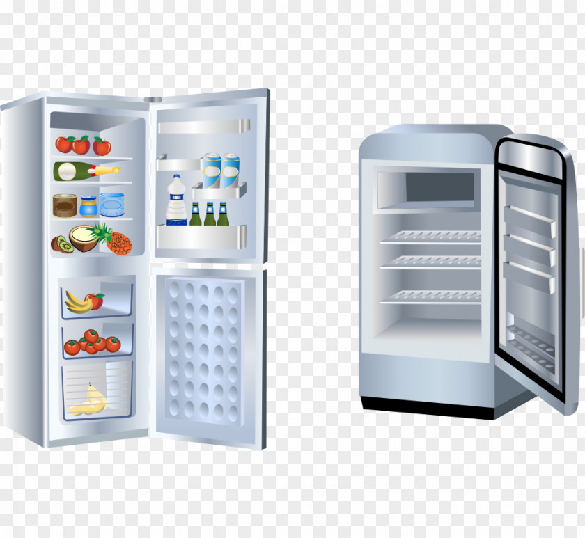 Refrigerator Kitchen Utensil Home Appliance Icon PNG