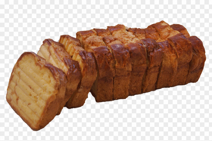 Brioche Sliced Bread Danish Pastry PNG