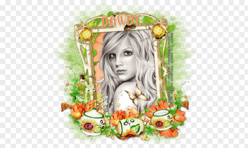 Britney Spears Floral Design Drawing Picture Frames PNG