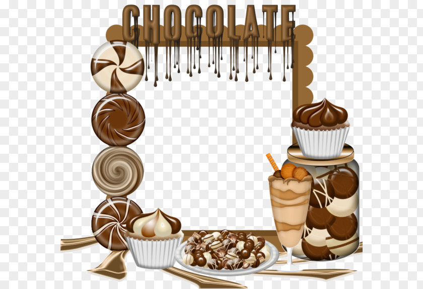 Dessert Border Ice Cream Chocolate Thirteen Desserts Sundae Praline PNG