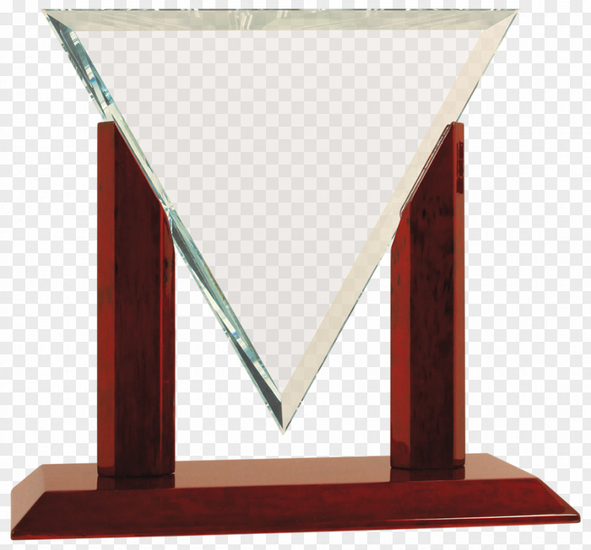 Glass Trophy Lead Commemorative Plaque Lachman & Co. Award PNG