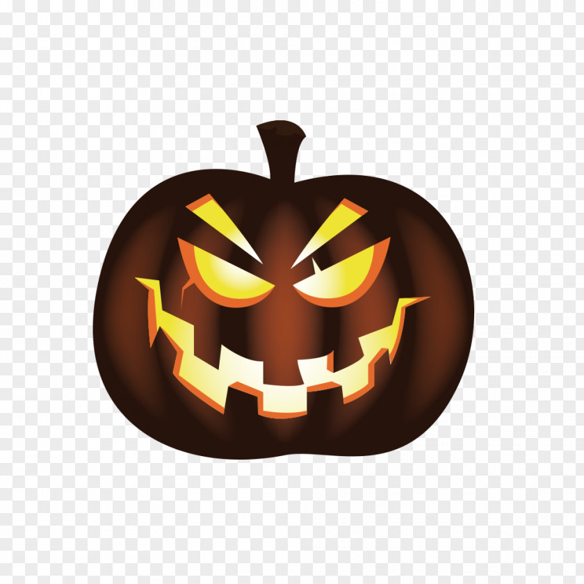 Horror Halloween Pumpkin Vector Material Jack-o-lantern PNG