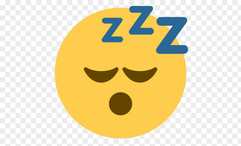 TIRED Art Emoji Sleep Emoticon Sticker PNG