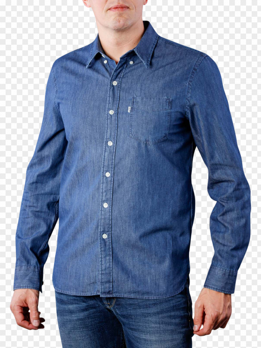 Denim Pocket T-shirt Dress Shirt Levi Strauss & Co. Clothing PNG
