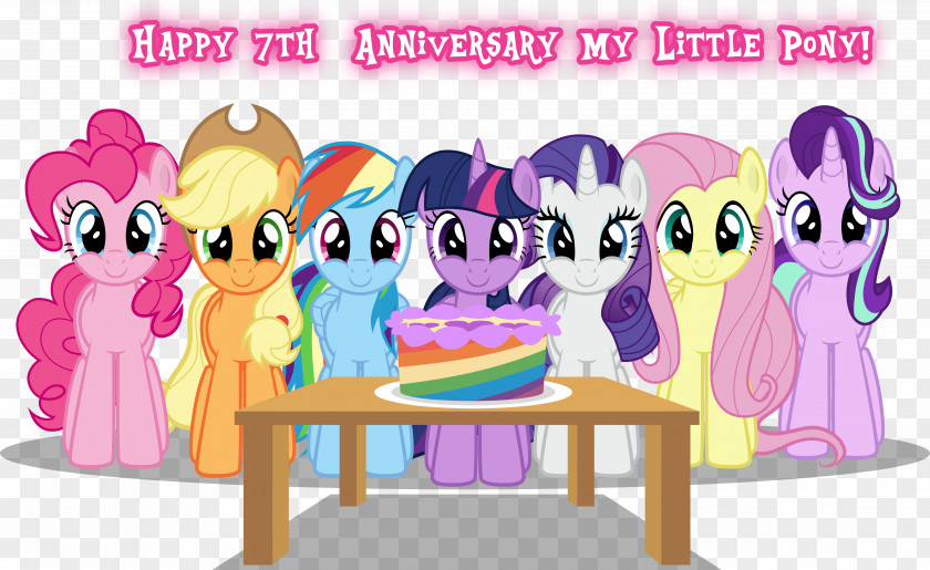 Happy Anniversary Romantic Twilight Sparkle Pinkie Pie Rarity Rainbow Dash Pony PNG