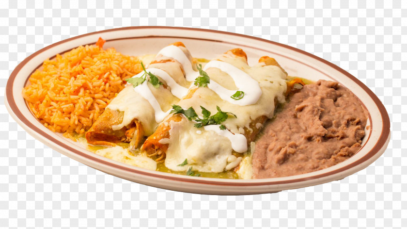 Mexican Enchilada Cuisine Rice And Beans Tamale Taco PNG