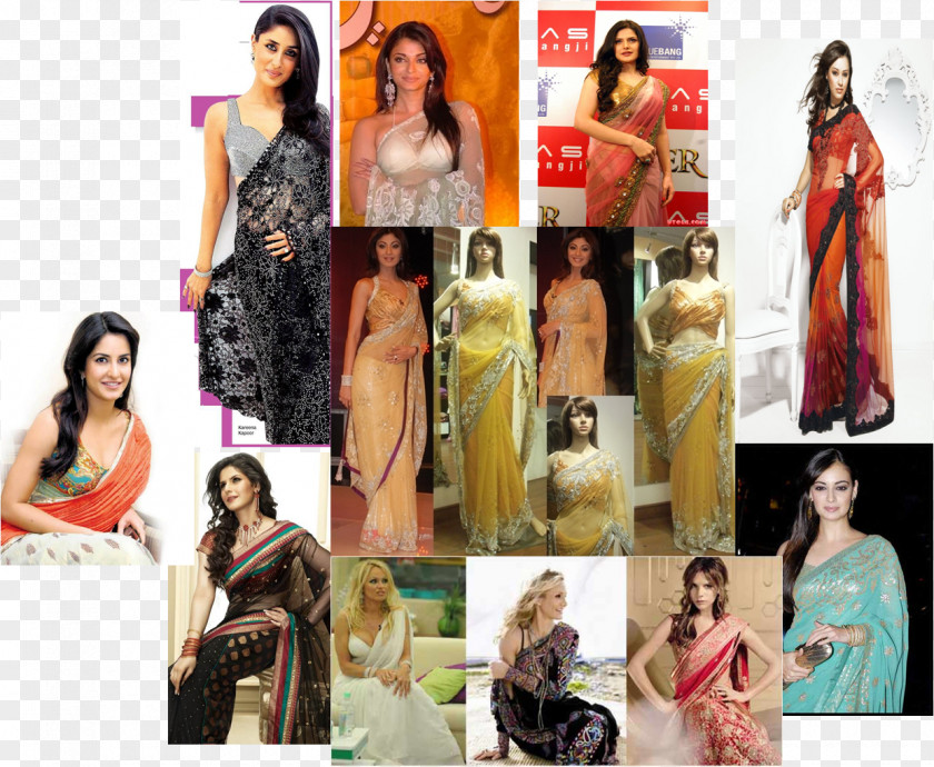 Sari Kanchipuram Kundan Fashion Lehenga-style Saree PNG