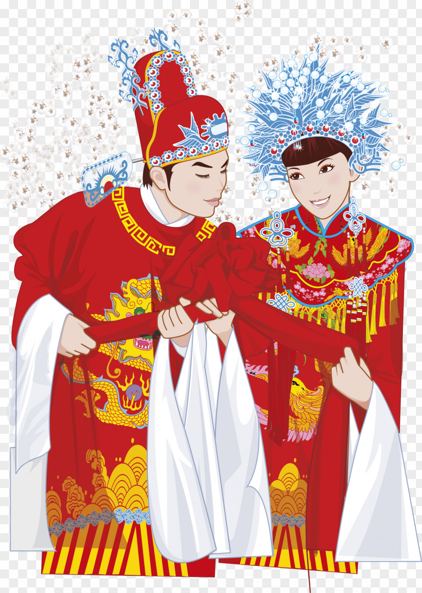 Wedding China Costume Drama Bridegroom PNG
