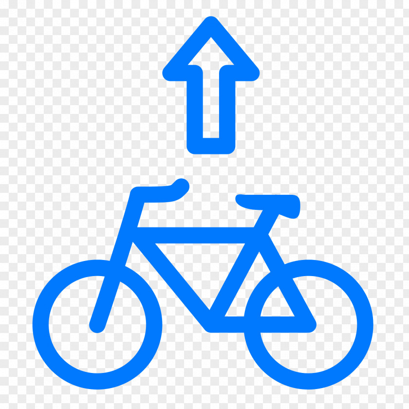 Bicycle Vehicle Traffic Sign Icon Design PNG