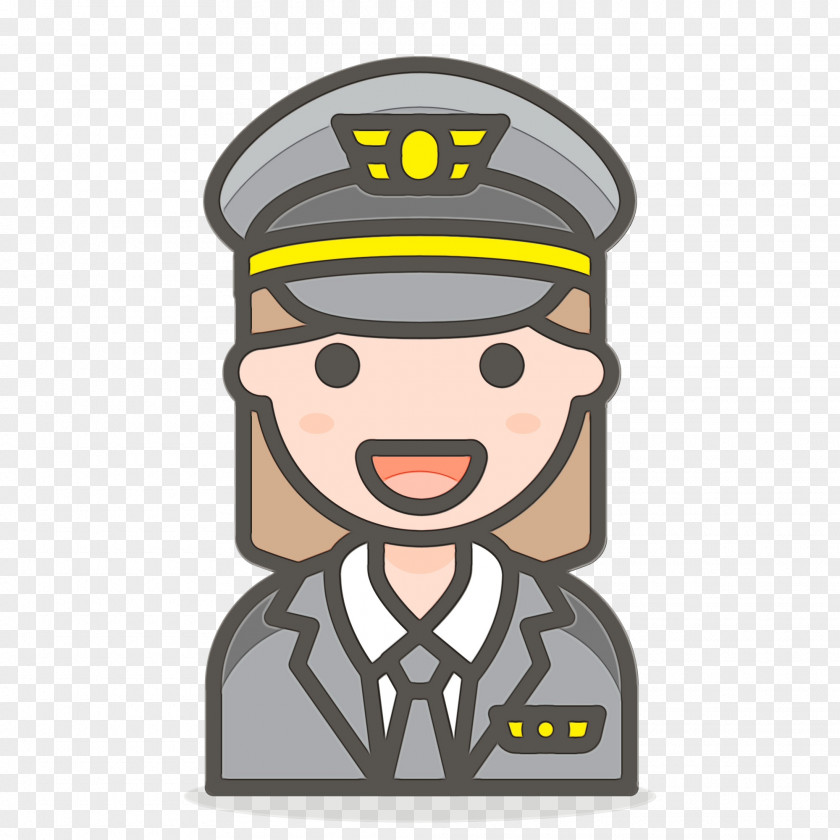 Cap Smile Police Emoji PNG