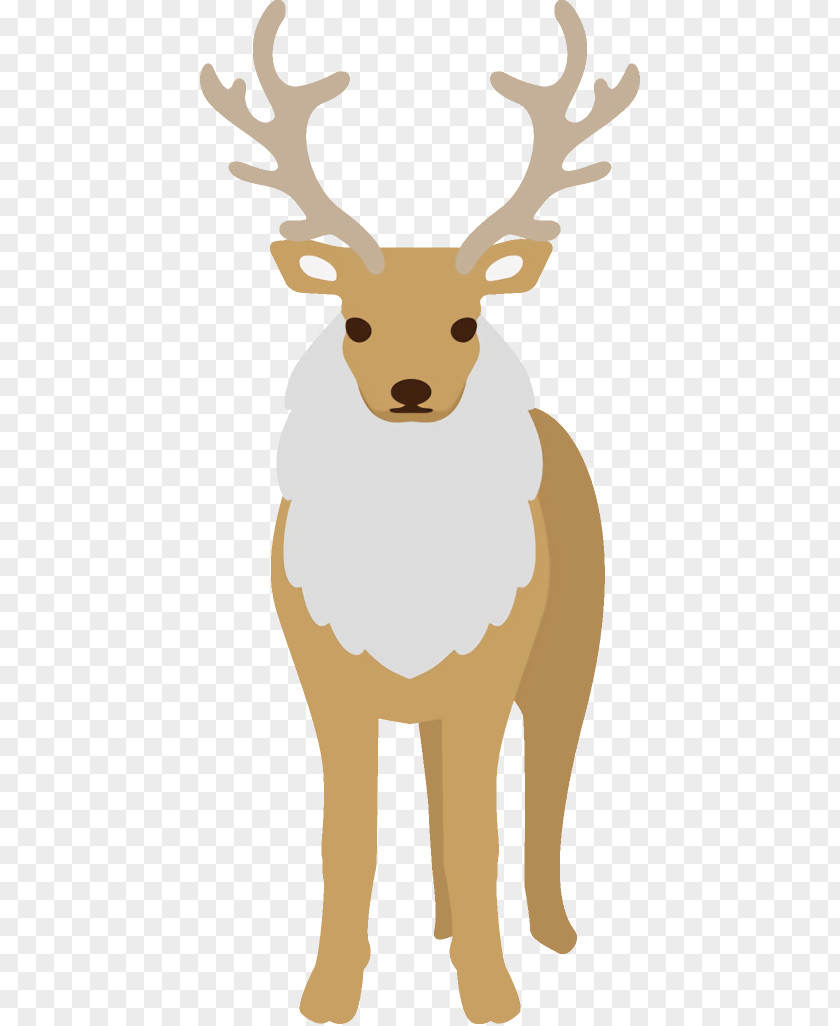 Elk Fawn Reindeer Christmas PNG