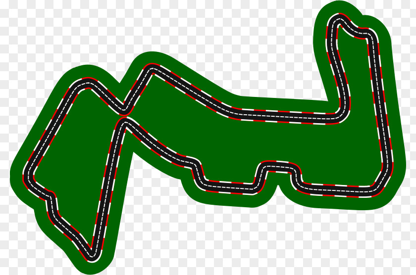 Marina Bay Street Circuit Race Track Clip Art PNG