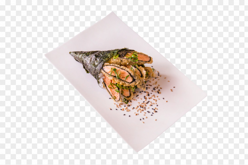 Sushi Temaki-zushi Recipe Salmon Dish PNG