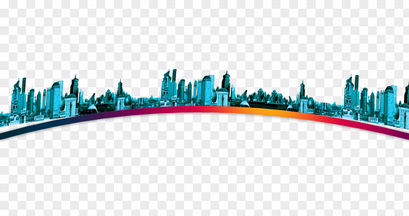 City Silhouette Poster Computer File PNG