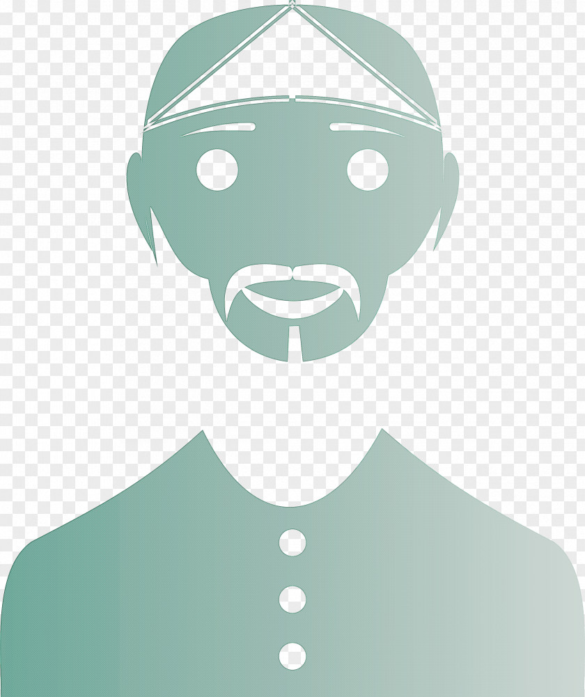 Face Green Head Headgear Smile PNG