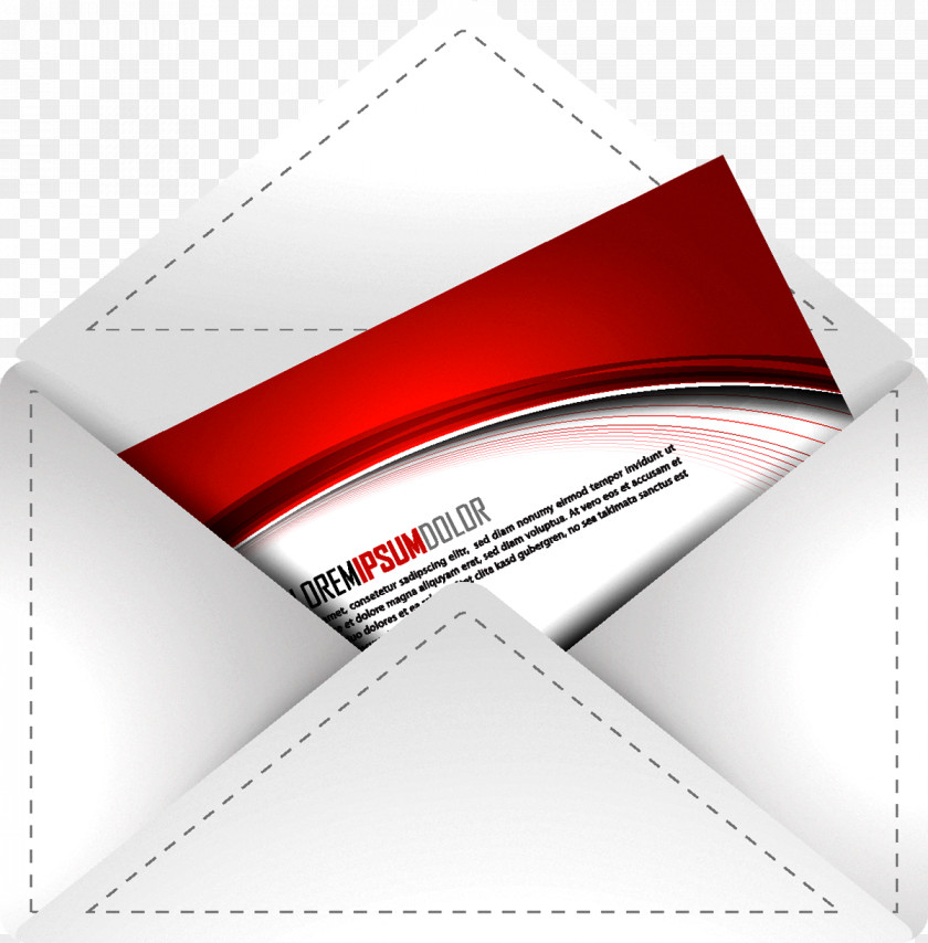Envelope Brand Corporate Identity Font PNG