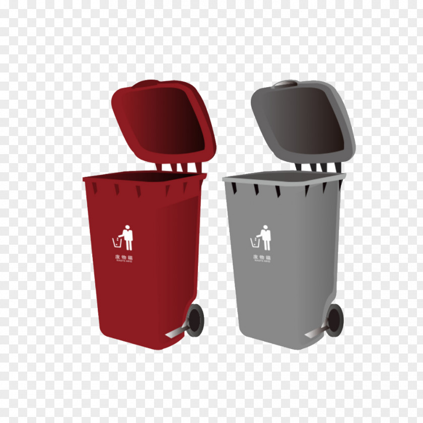 Garbage Can Rubbish Bins & Waste Paper Baskets Recycling Bin Vector Graphics Plastic PNG