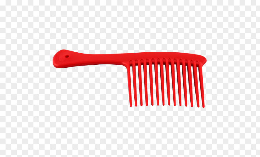 Haar Kamm Comb Hair Afro Red Color PNG