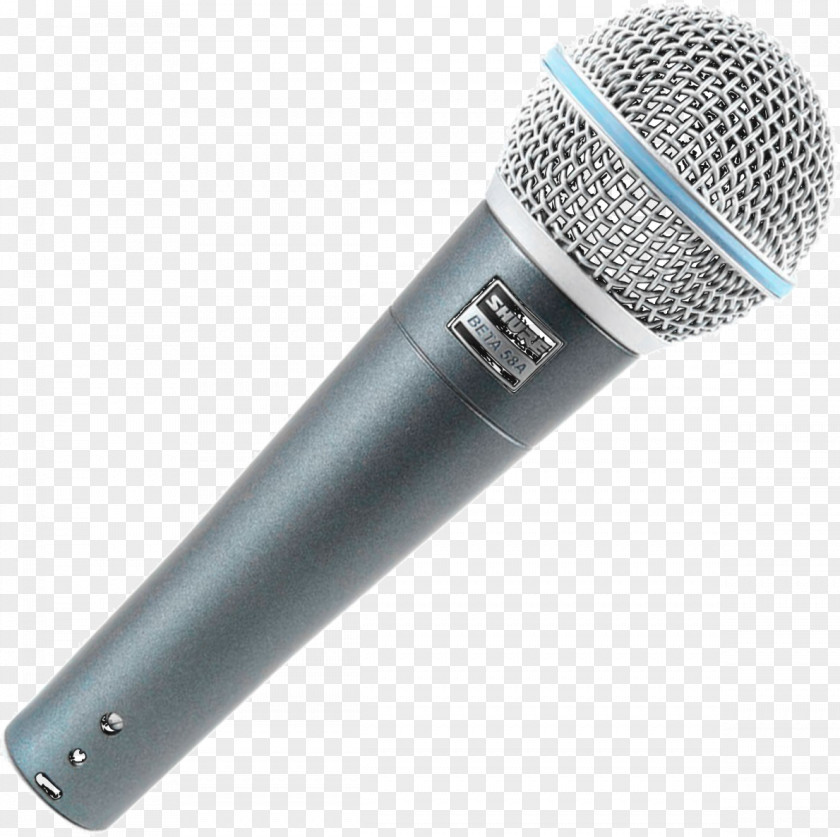 Mic Microphone Shure SM58 Audio Beta 58A PNG