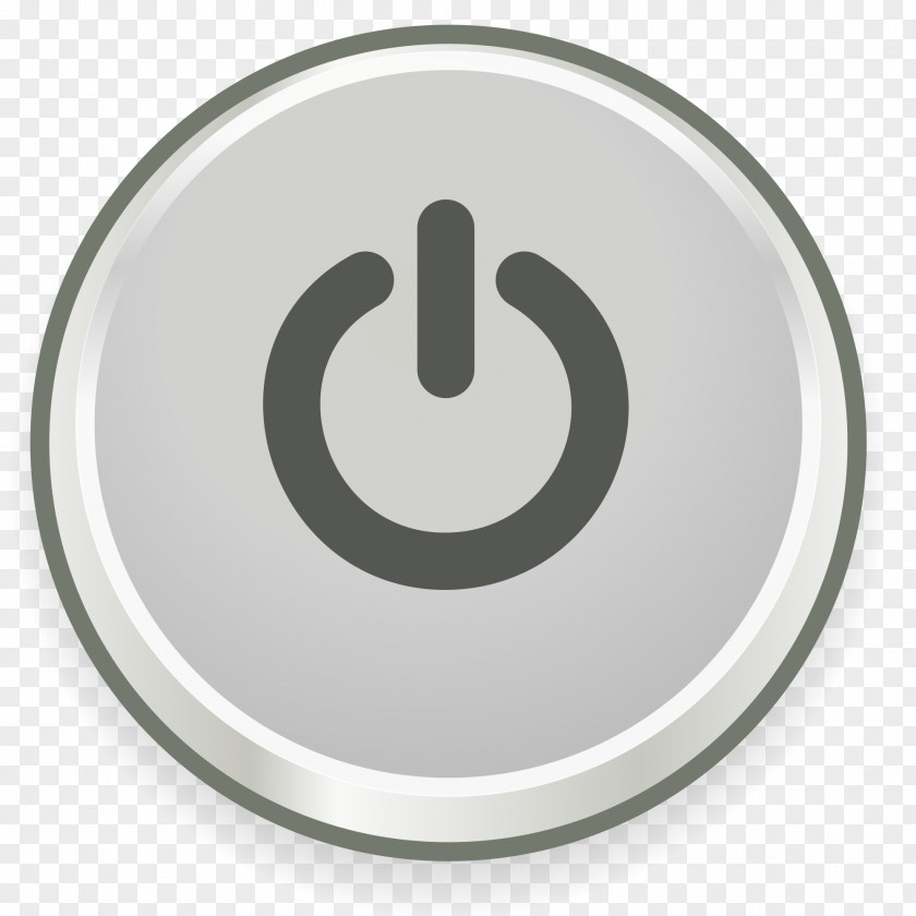 POWER Button Shutdown PNG