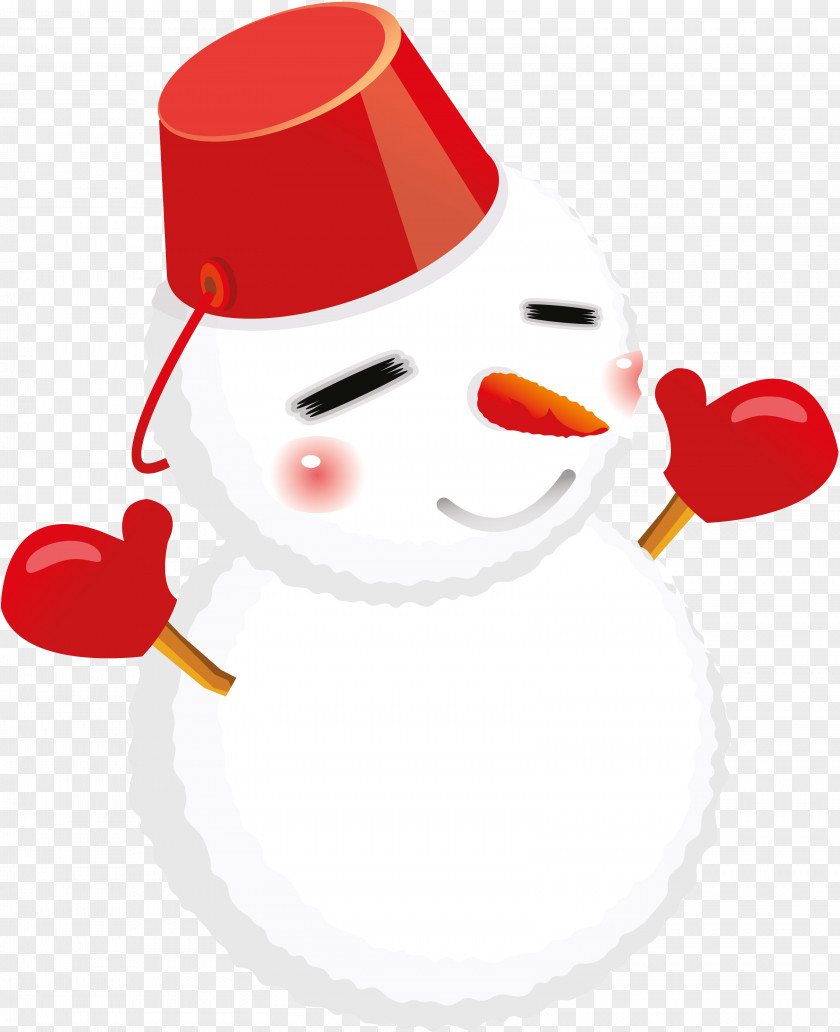 Snowman Creative Santa Claus Christmas New Year Clip Art PNG