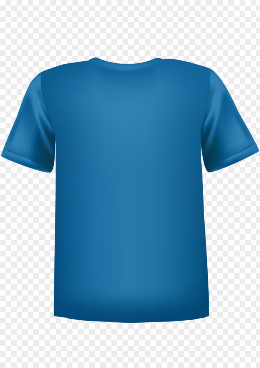 Blue T-shirt Design Clothing Dress Shirt Polo PNG