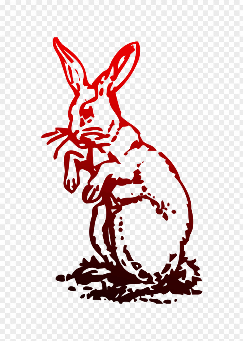Domestic Rabbit Hare Clip Art Character Pattern PNG