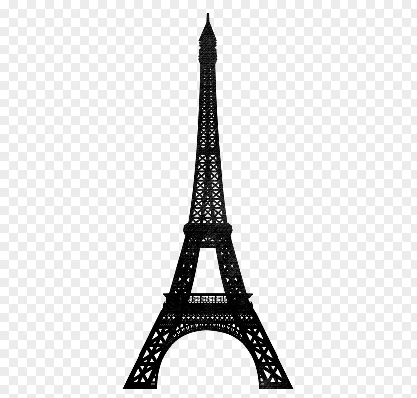 Eiffel Tower Wall Decal Sticker PNG