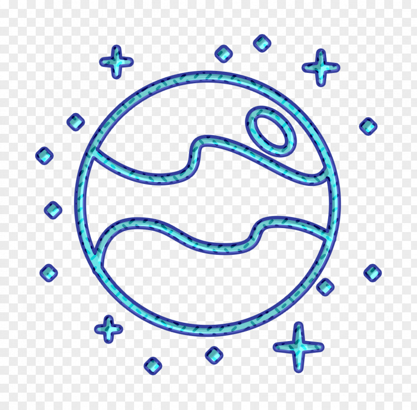 Line Art Symbol Astrology Icon Astronomy Planet PNG